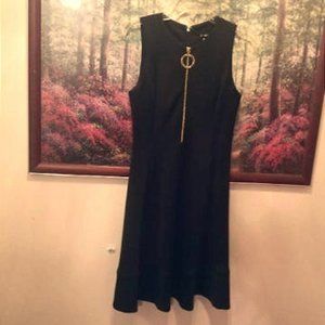 DKNY Sleeveless Black Dress (New)